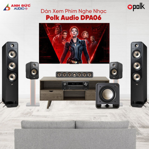 Dàn Xem Phim Nghe Nhạc Polk Audio DPA06 (Chính Hãng)