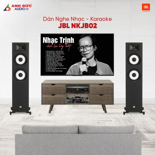 Dàn Nghe Nhạc - Karaoke JBL NKJB02 (Chính Hãng)