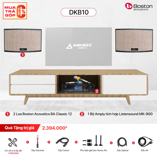 Dàn Karaoke Gia Đình Boston DKB10 (Chính hãng)