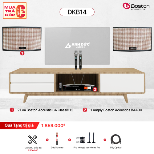 Dàn Karaoke Gia Đình Boston DKB14 (Chính Hãng)