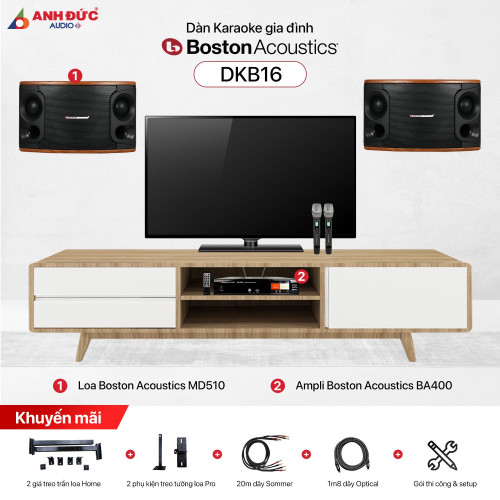 Dàn Karaoke Gia Đình Boston DKB16 (Chính Hãng)