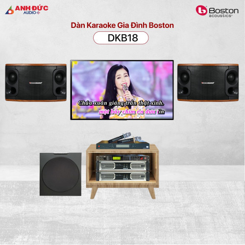 Dàn Karaoke Gia Đình Boston DKB18 (Chính Hãng)