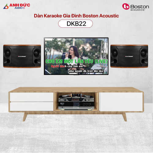 Dàn Karaoke Gia Đình Boston Acoustic DKB22 (Chính Hãng)