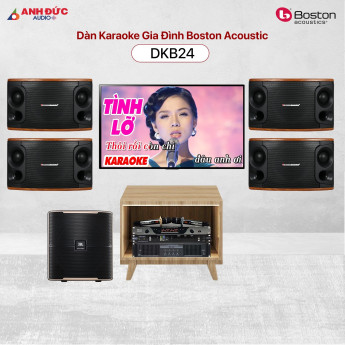 Dàn Karaoke Gia Đình Boston Acoustic DKB24 (Chính Hãng)
