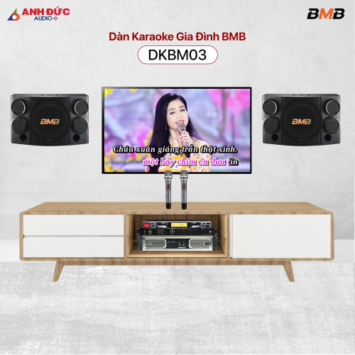 Dàn Karaoke Gia Đình BMB DKBM03 (Chính Hãng)