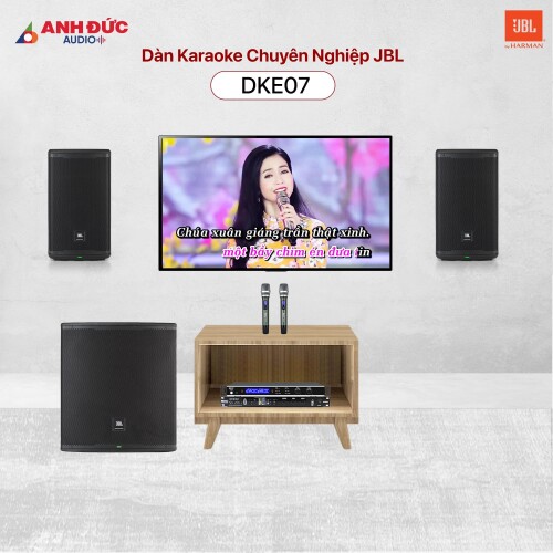 Dàn Karaoke Chuyên Nghiệp JBL DKE07 (Chính Hãng)