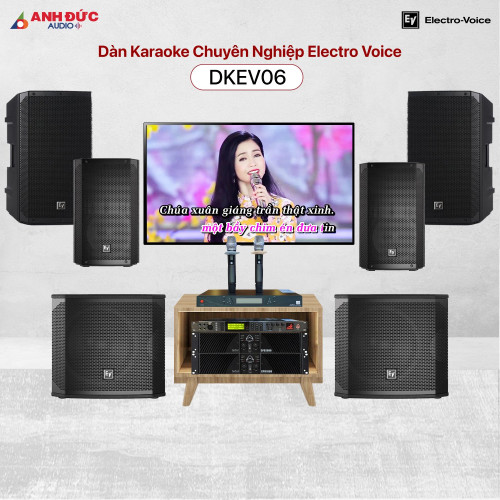 Dàn Karaoke Chuyên Nghiệp Electro-Voice DKEV06 (Chính Hãng)
