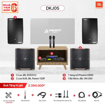 Dàn Karaoke Gia Đình JBL DKJ05 (Chính Hãng)