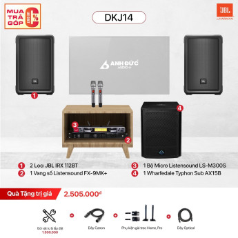 Dàn Karaoke Chuyên Nghiệp JBL DKJ14 (Chính Hãng)