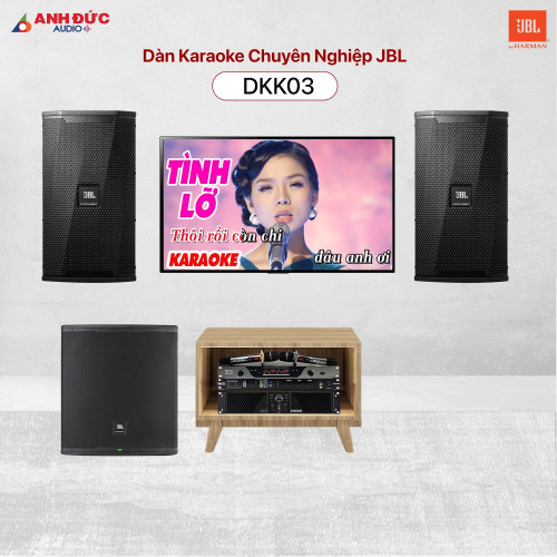 Dàn Karaoke Chuyên Nghiệp JBL DKK03 (Chính Hãng)