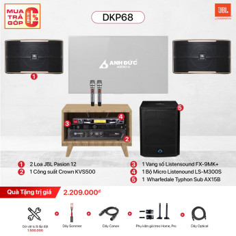 Dàn Karaoke Gia Đình JBL DKP68 (Chính Hãng)