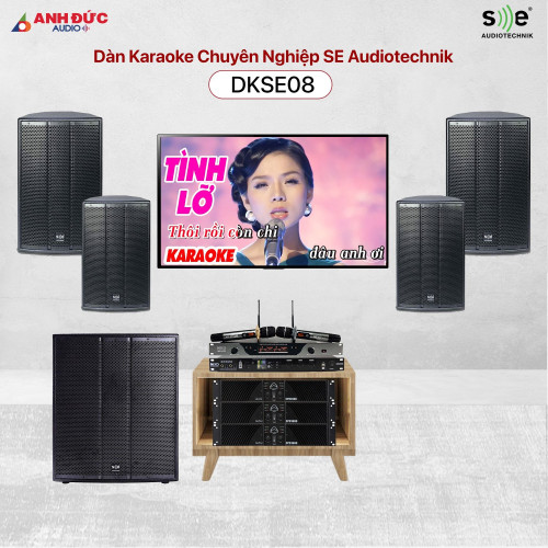 Dàn Karaoke Chuyên Nghiệp SE Audiotechnik DKSE08 (Chính Hãng)