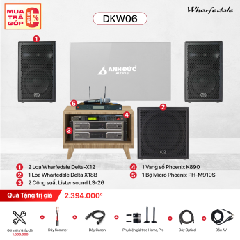Dàn Karaoke Chuyên Nghiệp Wharfedale DKW06 (Chính hãng)