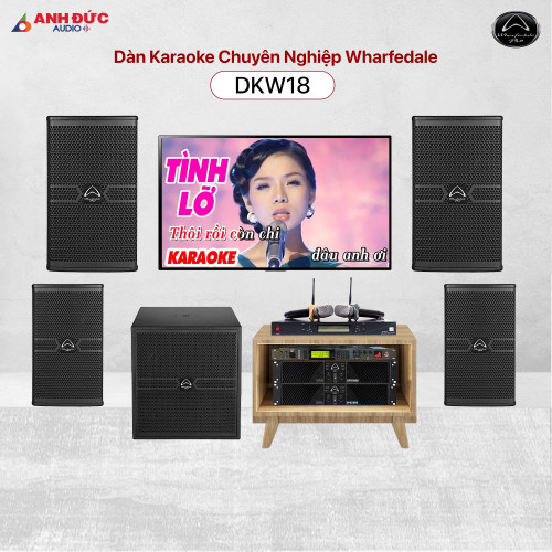 Dàn Karaoke Chuyên Nghiệp Wharfedale Pro DKW18 (Chính Hãng)