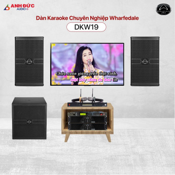 Dàn Karaoke Chuyên Nghiệp Wharfedale Pro DKW19 (Chính Hãng)