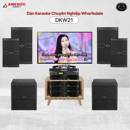 Dàn Karaoke Chuyên Nghiệp Wharfedale Pro DKW21 (Chính Hãng)
