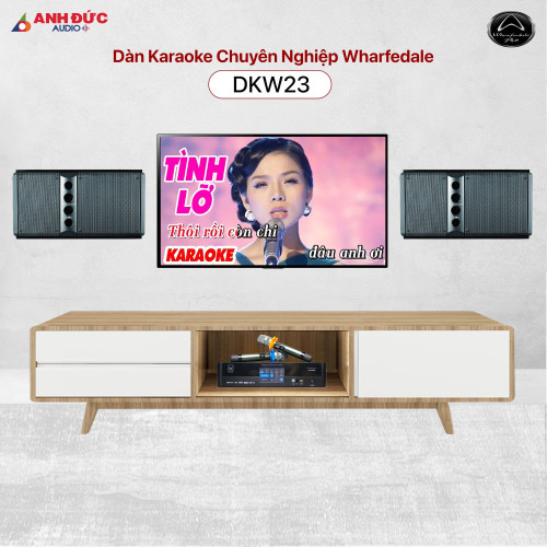 Dàn Karaoke Chuyên Nghiệp Wharfedale Pro DKW23 (Chính Hãng)