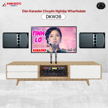 Dàn Karaoke Chuyên Nghiệp Wharfedale Pro DKW26 (Chính Hãng)