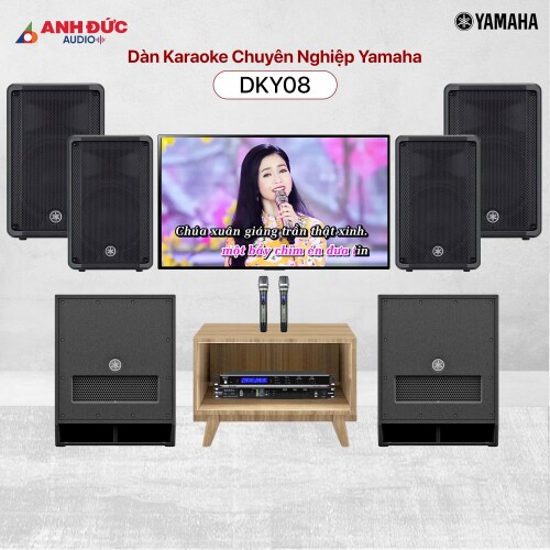 Dàn Karaoke Chuyên Nghiệp Yamaha DKY08 (Chính Hãng)
