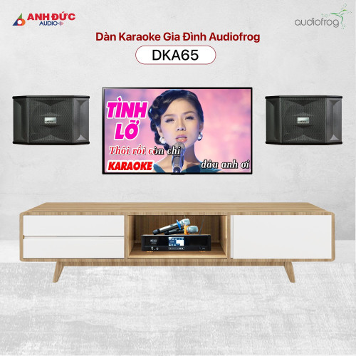 Dàn Karaoke Gia Đình Audiofrog DKA65 (Chính Hãng)