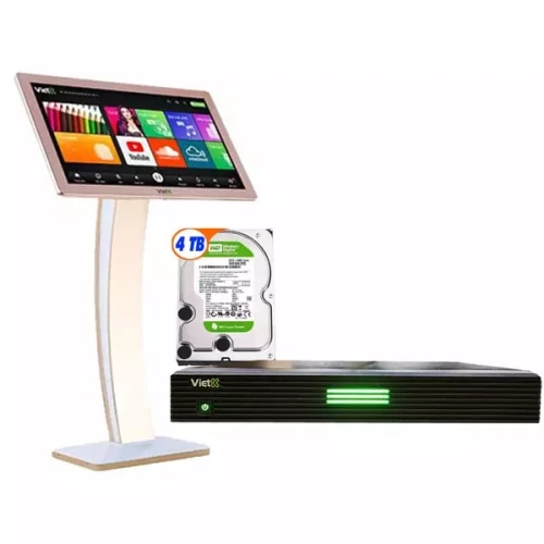Đầu Karaoke VietK 4K Plus 4TB + Màn hình 23 inch (Chính Hãng)