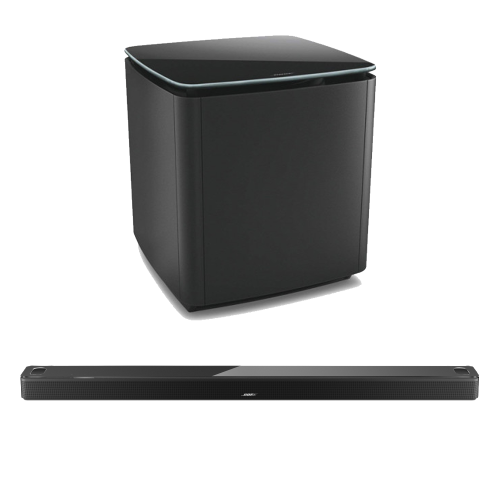 Loa Soundbar Bose Smart Ultra + Bose Bass Module 700 | Black (Chính Hãng)