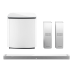 Loa Soundbar Bose Smart Ultra + Bose Bass Module 700 + Bose Surround Speakers 700 | White (Chính Hãng)