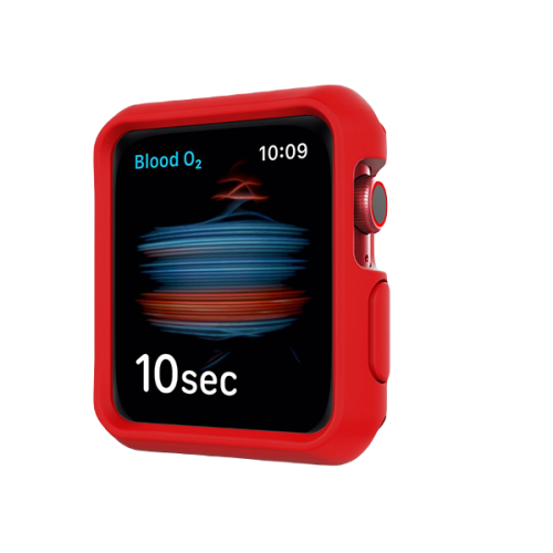 Ốp lưng ITSKINS (France) Spectrum Solid Drop Safe 2M/7FT - Antimicrobia for Apple Watch SE/6/5/4 44mm | Red