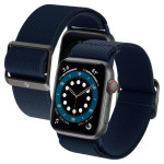 Dây đeo đồng hồ Spigen Lite Fit for Apple Watch Series (49mm/45mm/44mm/42mm) | Navy (Chính Hãng) (AMP02287)