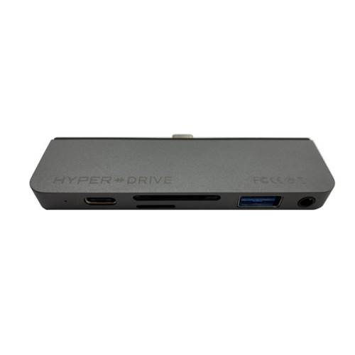 Cổng chuyển HyperDrive USB-C Hub for iPad Pro | Gray (Chính Hãng)