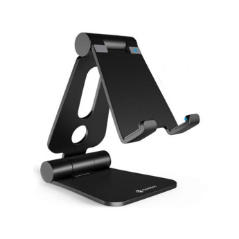 Giá đỡ Tomtoc Alumium đa góc for Nintendo Switch/iPad Mini/iPhone/Smartphone | Black (Chính Hãng)