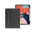 Bao da TOMTOC từ tính đa góc hỗ trợ sạc không dây Apple Pencil for iPad Pro 12.9" | Black (Chính Hãng)