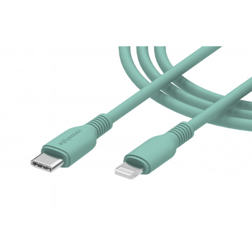 Cáp sạc nhanh Innostyle Jazzy 1.5M USB-C to Lightning | Teal (Chính Hãng)