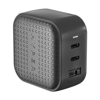 Sạc đa cổng HyperJuice 66W GaN Charger | Black (Chính Hãng)