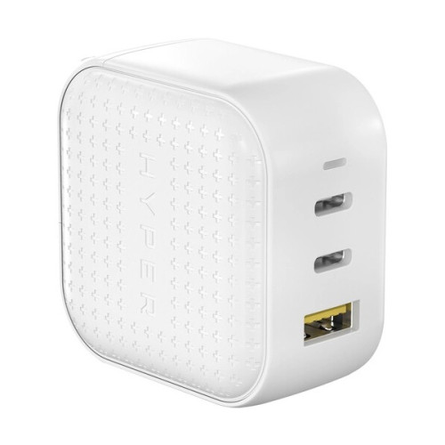Sạc đa cổng HyperJuice 66W GaN Charger | White (Chính Hãng)