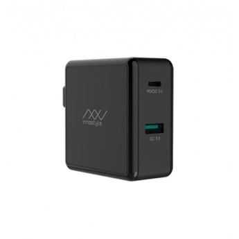 Sạc nhanh Innostyle Gomax PD 49.5W | Black (Chính Hãng)