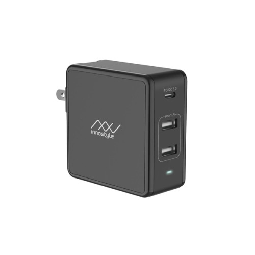 Sạc nhanh Innostyle Gomax Plus 73W | Black (Chính Hãng)