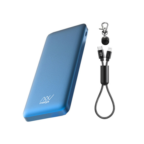 Sạc dự phòng Innostyle Powergo Pro + Cáp Hyper Keychain 0.2M (Chính Hãng)