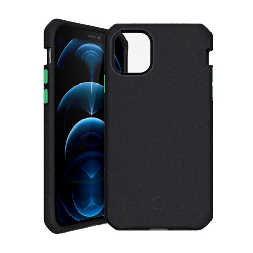 Ốp lưng ITSKINS Feroniabio Summit Drop Safe 3M/10FT for iPhone 12/12 Pro | Black