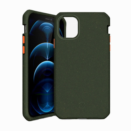 Ốp lưng ITSKINS Feroniabio Summit Drop Safe 3M/10FT for iPhone 12/12 Pro | Kaki