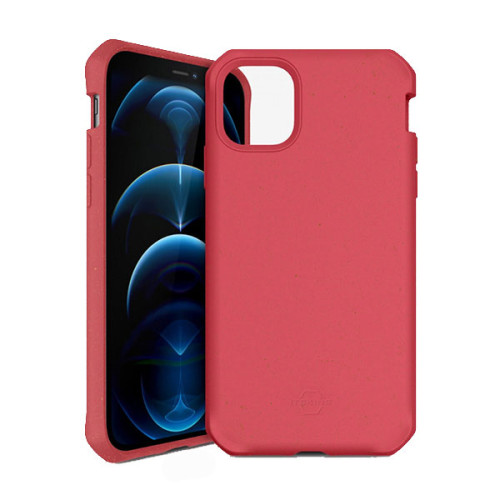 Ốp lưng ITSKINS (France) Feroniabio Terra Drop Safe 2M/7FT for iPhone 12/12 Pro | Red
