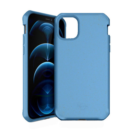 Ốp lưng ITSKINS (France) Feroniabio Terra Drop Safe 2M/7FT for iPhone 12/12 Pro | Blue