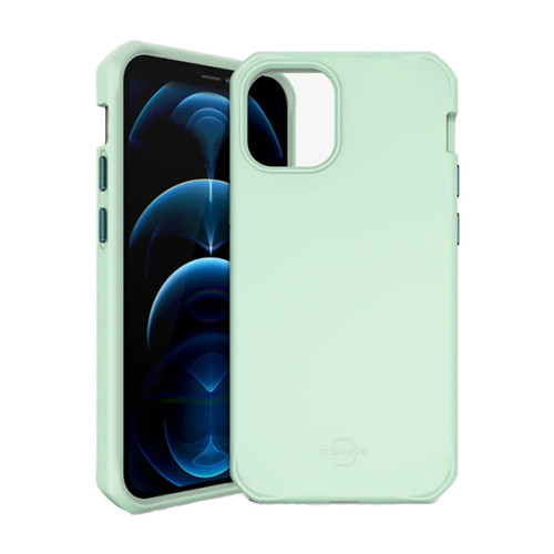 Ốp lưng ITSKINS Hybrid Silk Drop Safe 3M/10FT for iPhone 12/12 Pro | Tiffany Green
