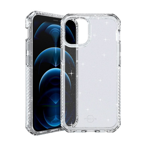 Ốp lưng ITSKINS Hybrid Spark Drop Safe 3M/10FT for iPhone 12/12 Pro | Transparent