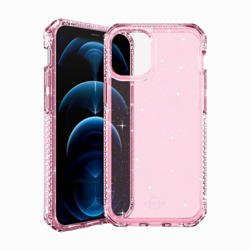 Ốp lưng ITSKINS Hybrid Spark Drop Safe 3M/10FT for iPhone 12/12 Pro | Light Pink