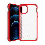Ốp lưng ITSKINS (France) Hybrid Tek Drop Safe 3M/10FT for iPhone 12/12 Pro | Red