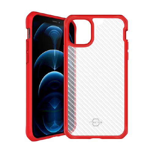 Ốp lưng ITSKINS (France) Hybrid Tek Drop Safe 3M/10FT for iPhone 12/12 Pro | Red