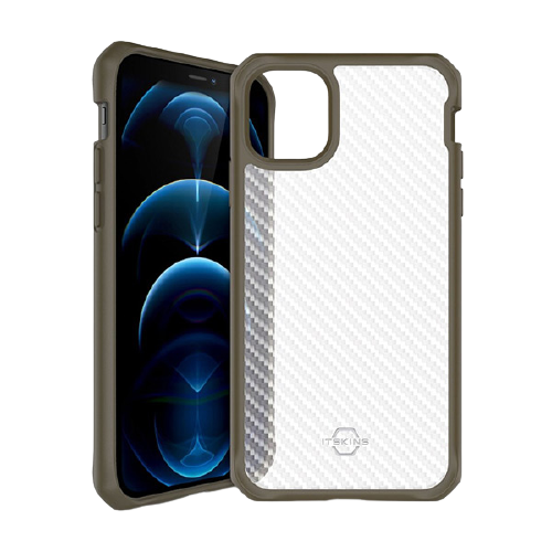 Ốp lưng ITSKINS (France) Hybrid Tek Drop Safe 3M/10FT for iPhone 12/12 Pro | Kaki