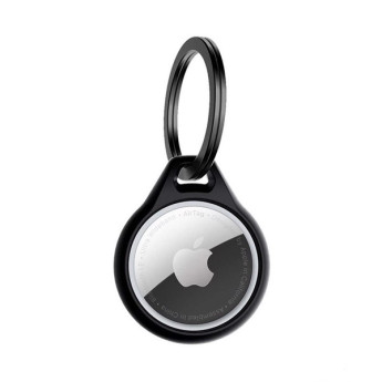 Ốp vòng kháng khuẩn ITSKINS (France) Solid Soft-Cover Drop Safe 3M/10FT Apple Airtag Apa1-Aicso | Black