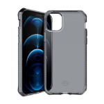 Ốp lưng ITSKINS (France) Spectrum Clear Antimicrobial Drop Safe 3M/10FT for iPhone 12/12 Pro | Smoke